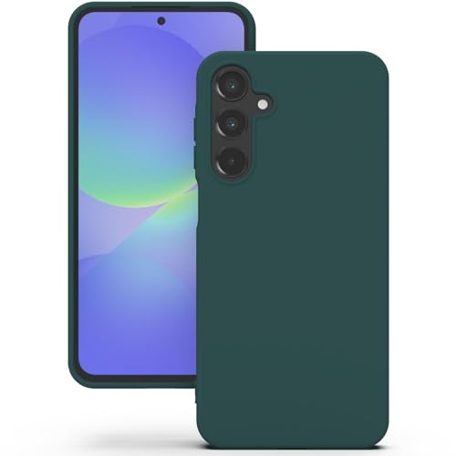 YATWIN für Samsung Galaxy A36 5G Hülle, Premium Silikon Handyhülle mit Kameraschutz, Seidig-Weicher Berühren Ultra Dünne Stoßfeste Kratzfeste Schutzhülle, Grün YATWIN für Samsung Galaxy A36 5G Hülle, Premium Silikon Handyhülle mit Kameraschutz, Seidig-Weicher Berühren Ultra Dünne Stoßfeste Kratzfeste Schutzhülle, Grün von YATWIN