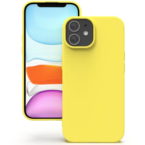 YATWIN für iPhone 11 Hülle, Premium Silikon Handyhülle mit Kameraschutz, Seidig-Weicher Berühren Ultra Dünne Stoßfeste Kratzfeste Schutzhülle, Gelb YATWIN für iPhone 11 Hülle, Premium Silikon Handyhülle mit Kameraschutz, Seidig-Weicher Berühren Ultra Dünne Stoßfeste Kratzfeste Schutzhülle, Gelb von YATWIN