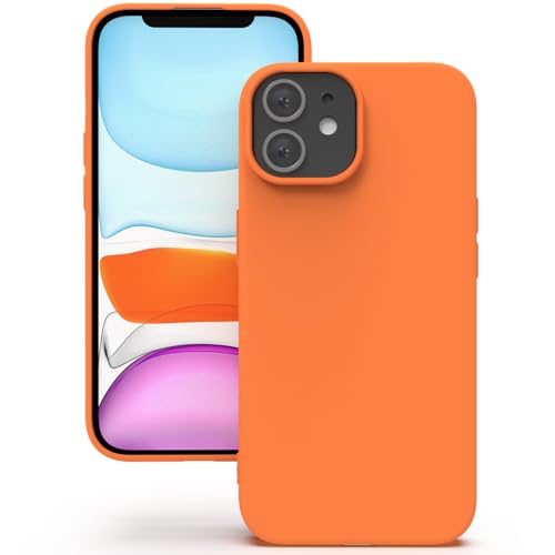YATWIN für iPhone 11 Hülle, Premium Silikon Handyhülle mit Kameraschutz, Seidig-Weicher Berühren Ultra Dünne Stoßfeste Kratzfeste Schutzhülle, Orange YATWIN für iPhone 11 Hülle, Premium Silikon Handyhülle mit Kameraschutz, Seidig-Weicher Berühren Ultra Dünne Stoßfeste Kratzfeste Schutzhülle, Orange von YATWIN