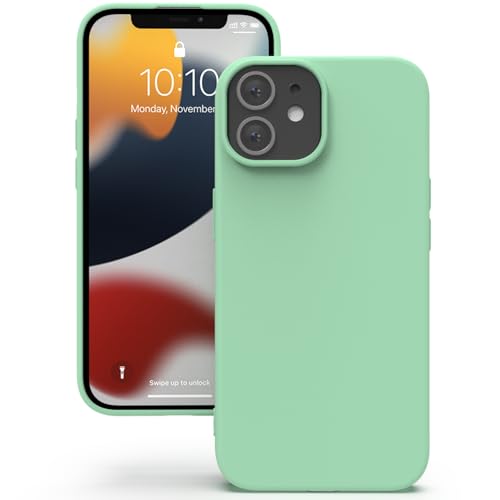 YATWIN für iPhone 12 Hülle, iPhone 12 Pro Hülle, Premium Silikon Handyhülle mit Seidig-Weicher Berühren Ultra Dünne Stoßfeste Kratzfeste Schutzhülle, Hellcyan YATWIN für iPhone 12 Hülle, iPhone 12 Pro Hülle, Premium Silikon Handyhülle mit Seidig-Weicher Berühren Ultra Dünne Stoßfeste Kratzfeste Schutzhülle, Hellcyan von YATWIN