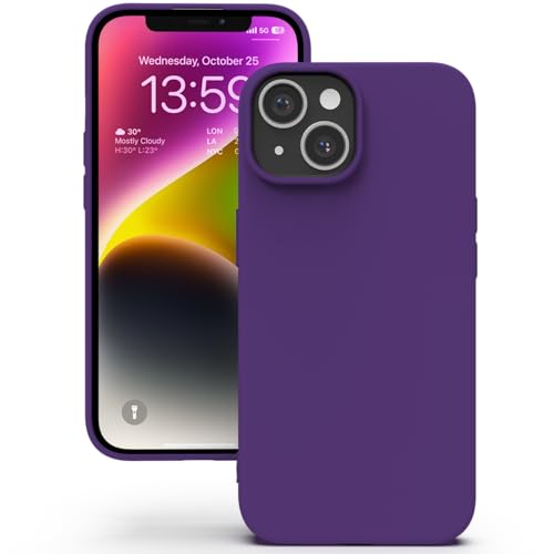 YATWIN für iPhone 13 Hülle, Premium Silikon Handyhülle mit Kameraschutz, Seidig-Weicher Berühren Ultra Dünne Stoßfeste Kratzfeste Schutzhülle, Viola YATWIN für iPhone 13 Hülle, Premium Silikon Handyhülle mit Kameraschutz, Seidig-Weicher Berühren Ultra Dünne Stoßfeste Kratzfeste Schutzhülle, Viola von YATWIN