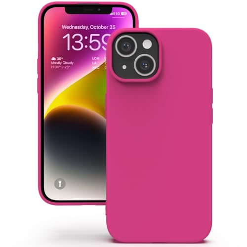 YATWIN für iPhone 13 Hülle, Premium Silikon Handyhülle mit Seidig-Weicher Berühren Ultra Dünne Stoßfeste Kratzfeste Schutzhülle, Magenta YATWIN für iPhone 13 Hülle, Premium Silikon Handyhülle mit Seidig-Weicher Berühren Ultra Dünne Stoßfeste Kratzfeste Schutzhülle, Magenta von YATWIN
