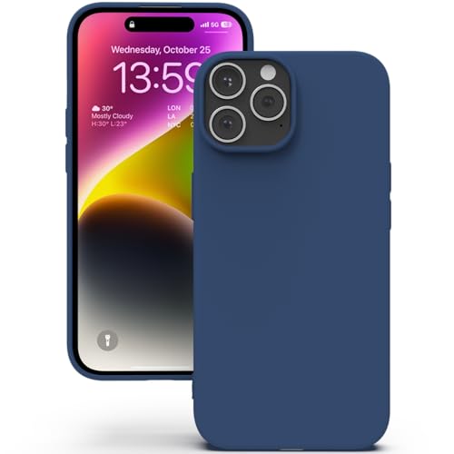 YATWIN für iPhone 14 Pro Hülle, Premium Silikon Handyhülle mit Seidig-Weicher Berühren Ultra Dünne Stoßfeste Kratzfeste Schutzhülle, Blau YATWIN für iPhone 14 Pro Hülle, Premium Silikon Handyhülle mit Seidig-Weicher Berühren Ultra Dünne Stoßfeste Kratzfeste Schutzhülle, Blau von YATWIN