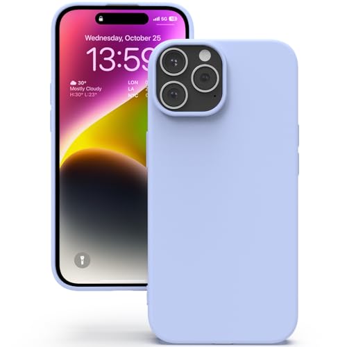 YATWIN für iPhone 14 Pro Hülle, Premium Silikon Handyhülle mit Seidig-Weicher Berühren Ultra Dünne Stoßfeste Kratzfeste Schutzhülle, Flieder YATWIN für iPhone 14 Pro Hülle, Premium Silikon Handyhülle mit Seidig-Weicher Berühren Ultra Dünne Stoßfeste Kratzfeste Schutzhülle, Flieder von YATWIN