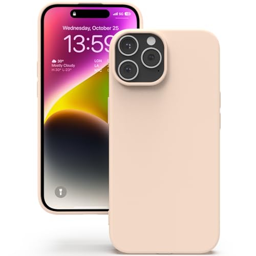 YATWIN für iPhone 14 Pro Hülle, Premium Silikon Handyhülle mit Seidig-Weicher Berühren Ultra Dünne Stoßfeste Kratzfeste Schutzhülle, Hellrosa YATWIN für iPhone 14 Pro Hülle, Premium Silikon Handyhülle mit Seidig-Weicher Berühren Ultra Dünne Stoßfeste Kratzfeste Schutzhülle, Hellrosa von YATWIN