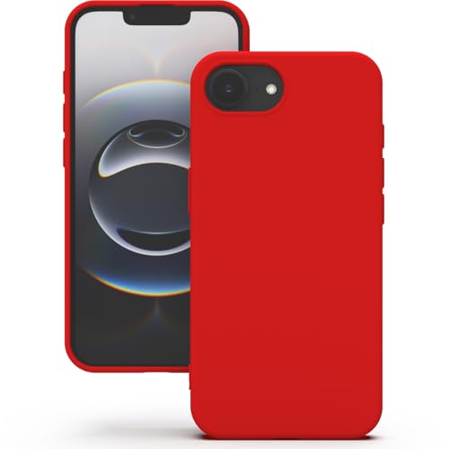 YATWIN für iPhone 16e Hülle, Premium Silikon Handyhülle mit Seidig-Weicher Berühren Ultra Dünne Stoßfeste Kratzfeste Schutzhülle,Rot YATWIN für iPhone 16e Hülle, Premium Silikon Handyhülle mit Seidig-Weicher Berühren Ultra Dünne Stoßfeste Kratzfeste Schutzhülle,Rot von YATWIN