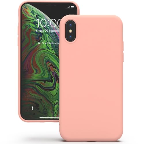 YATWIN für iPhone X Hülle, iPhone XS Hülle, Premium Silikon Handyhülle mit Kameraschutz, Seidig-Weicher Berühren Ultra Dünne Stoßfeste Kratzfeste Schutzhülle, Rose YATWIN für iPhone X Hülle, iPhone XS Hülle, Premium Silikon Handyhülle mit Kameraschutz, Seidig-Weicher Berühren Ultra Dünne Stoßfeste Kratzfeste Schutzhülle, Rose von YATWIN