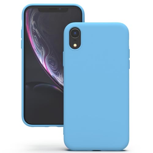 YATWIN für iPhone XR Hülle, Premium Silikon Handyhülle mit Kameraschutz, Seidig-Weicher Berühren Ultra Dünne Stoßfeste Kratzfeste Schutzhülle, Himmelblau YATWIN für iPhone XR Hülle, Premium Silikon Handyhülle mit Kameraschutz, Seidig-Weicher Berühren Ultra Dünne Stoßfeste Kratzfeste Schutzhülle, Himmelblau von YATWIN