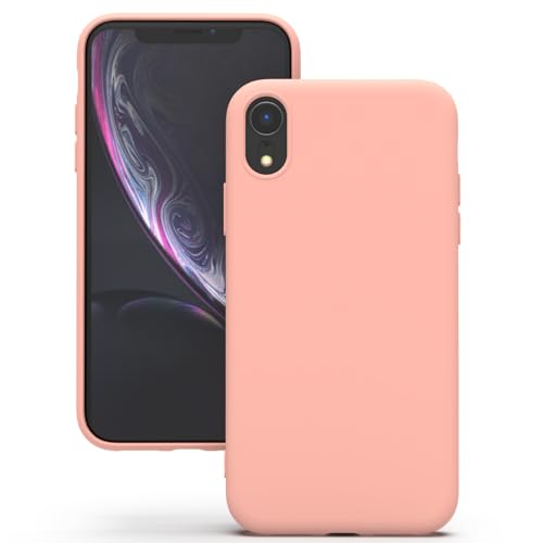 YATWIN für iPhone XR Hülle, Premium Silikon Handyhülle mit Kameraschutz, Seidig-Weicher Berühren Ultra Dünne Stoßfeste Kratzfeste Schutzhülle, Rose von YATWIN