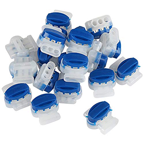 20PCS Kabelverbinder, 314 Wasserdicht Kabelklemme Kabelbinder Kunststoff für Mähroboter, Gardena Rasenmäher Mähroboter Rasenroboter Kabel Verbinder 20PCS Kabelverbinder, 314 Wasserdicht Kabelklemme Kabelbinder Kunststoff für Mähroboter, Gardena Rasenmäher Mähroboter Rasenroboter Kabel Verbinder von COMTERVI