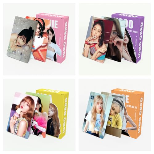 YAzgan 55 Postkarten Lomo Cards Collections Blink Postkarten Kpop für Fans (4 Stück) von YAzgan