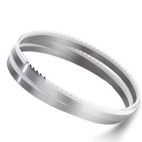 Geschliffenes Zahnsägeblatt, 10'' Bandsägeblatt, 13mm 1/2 Zoll M42 Bimetall-Bandsägeblätter, 70,5 72 72,5 Zoll Metallsägeblätter for Schneiden von Hartholz und Kunststoff(70 1/2 inch) von YBAAKZIIR