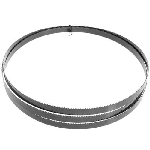 Geschliffenes Zahnsägeblatt, 42 55 56 58 59 62 67 69 70 72 88 Zoll Bandsägeblätter, 1/4 Zoll Bandsägeblatt, 10TPI Bandsägeblätter for die Holzbearbeitung 1 Stück(69 x 1/4 inch) von YBAAKZIIR