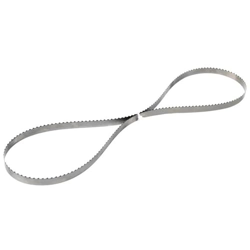 Geschliffenes Zahnsägeblatt, 6 mm 1/4 Zoll Bandsägeblatt, Bandsägeblätter in verschiedenen Längen, tragbares 6TPI-Bandsägeblatt for Schneiden von Holz und Kunststoff, 1 Stück(70 1/2 x 1/4 inch) Geschliffenes Zahnsägeblatt, 6 mm 1/4 Zoll Bandsägeblatt, Bandsägeblätter in verschiedenen Längen, tragbares 6TPI-Bandsägeblatt for Schneiden von Holz und Kunststoff, 1 Stück(70 1/2 x 1/4 inch) von YBAAKZIIR