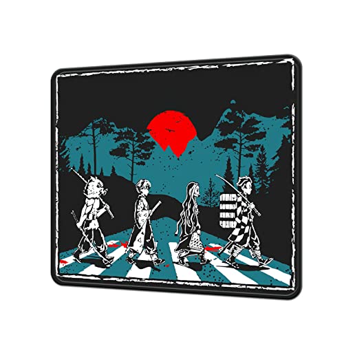 YBHNTZ Anime-Mauspad, kleines Gaming-Mauspad, rutschfeste Gummiunterseite und genähte Kanten, Schreibtischunterlage für Computer, Zuhause, Büro, Arbeit und Studium, 29 x 24,9 x 0,3 cm (A02) YBHNTZ Anime-Mauspad, kleines Gaming-Mauspad, rutschfeste Gummiunterseite und genähte Kanten, Schreibtischunterlage für Computer, Zuhause, Büro, Arbeit und Studium, 29 x 24,9 x 0,3 cm (A02) von YBHNTZ