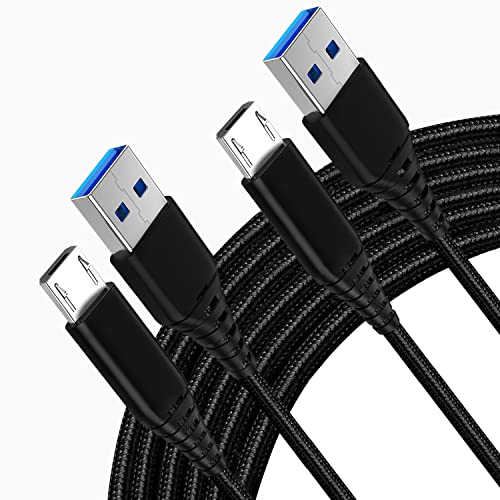 PS4 Controller Ladekabel 3M+3M Kabel für Playstation 4/Sony PS4/PS4 Slim/Nacon PS4 Pro/Xbox One/One S/One Elite/Microsoft One X Controllers,Micro Usb Datenkabel und Schnellladekabel,Schwarz PS4 Controller Ladekabel 3M+3M Kabel für Playstation 4/Sony PS4/PS4 Slim/Nacon PS4 Pro/Xbox One/One S/One Elite/Microsoft One X Controllers,Micro Usb Datenkabel und Schnellladekabel,Schwarz von YBPowercable