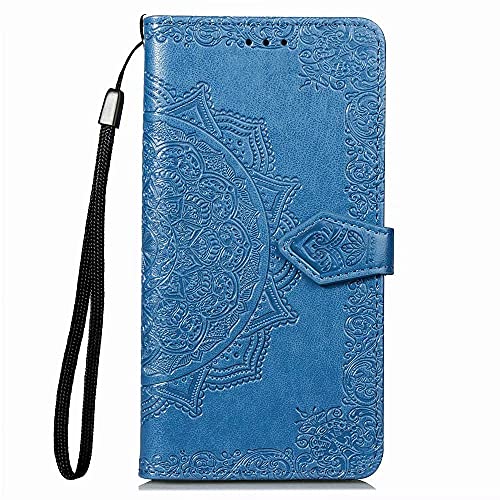YBROY Handyhülle für Fairphone 5 Hülle, Mit Kartenfach und Standfunktion, Premium Leder Flip Cover Brieftasche Case, Schutzhülle für Fairphone 5.(Blau) von YBROY