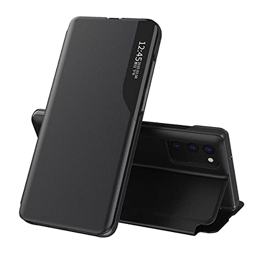 YBROY Handyhülle für Xiaomi Poco X6 Pro 5G Hülle. Magnetverschluss Flip Case, Stoßfest, Hratzfest, Klapphalterung, Schutzhülle für Xiaomi Poco X6 Pro 5G.(Schwarz) von YBROY