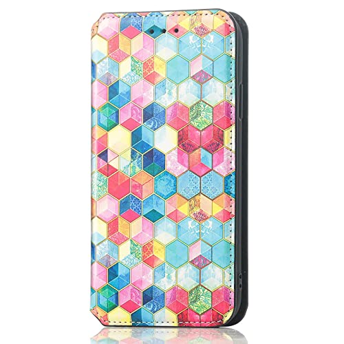 YBROY Handyhülle für Xiaomi Redmi Note 13 Pro+ Hülle, Mit Kartenfach und Standfunktion, Premium Leder Flip Cover Brieftasche Case, Schutzhülle für Xiaomi Redmi Note 13 Pro+.(Magischer Raum) von YBROY