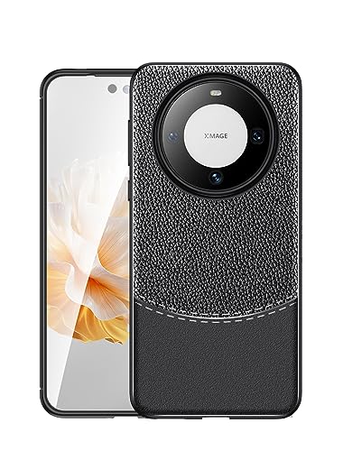 YBROY Hülle für Huawei Mate 60 Pro, Kratzfest, Ultradünne Soft TPU Silikon Case, Stoßfest Handyhülle Cover Schutzhülle für Huawei Mate 60 Pro.(Schwarz) von YBROY
