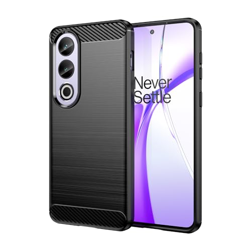 YBROY Hülle für OnePlus Nord 4 5G, Kratzfest, Ultradünne Soft TPU Silikon Case, Stoßfest Handyhülle Cover Schutzhülle für OnePlus Nord 4 5G.(Schwarz) von YBROY