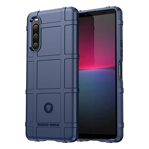 YBROY Hülle für Sony Xperia 10 V, Kratzfest, Ultradünne Soft TPU Silikon Case, Stoßfest Handyhülle Cover Schutzhülle für Sony Xperia 10 V.(Blau) von YBROY