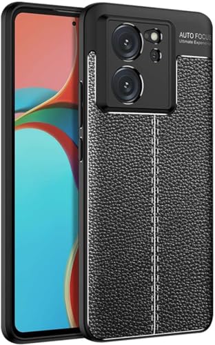 YBROY Hülle für Xiaomi 13T Pro/Xiaomi 13T/K60 Ultra, Kratzfest, Ultradünne Soft TPU Silikon Case, Stoßfest Handyhülle Cover Schutzhülle für Xiaomi 13T Pro/Xiaomi 13T/K60 Ultra.(Schwarz) von YBROY