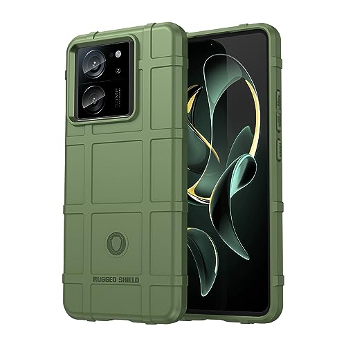 YBROY Hülle für Xiaomi 13T Pro 5G, Kratzfest, Ultradünne Soft TPU Silikon Case, Stoßfest Handyhülle Cover Schutzhülle für Xiaomi 13T Pro 5G.(Grün) von YBROY