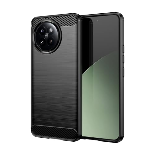 YBROY Hülle für Xiaomi Civi 4 Pro, Kratzfest, Ultradünne Soft TPU Silikon Case, Stoßfest Handyhülle Cover Schutzhülle für Xiaomi Civi 4 Pro.(Schwarz) von YBROY