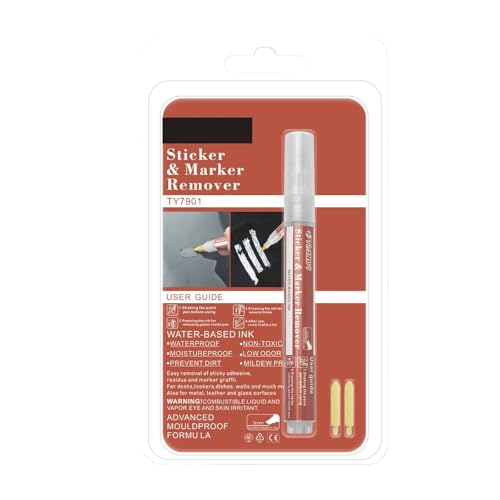 Aufkleber Entferner Stift Kleber Entferner Stift Kleber Stuff Remover Stift zum Entfernen von Klebstoffen Etiketten Klebstoffe Doppelseitiges Klebeband von YCHUCH