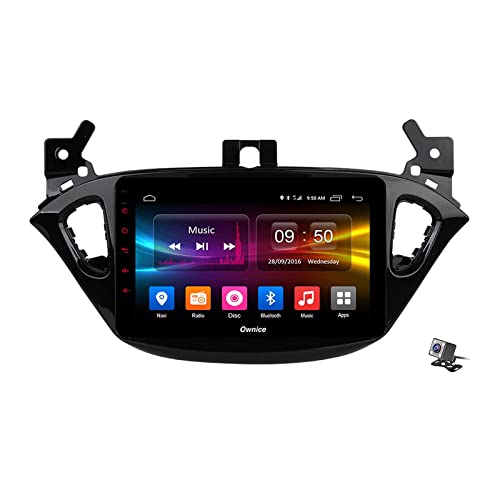 YCJB Android 10.0 Autoradio für Opel Corsa 2015-2019/adam 2013-2016 GPS-Navigation 2 DIN-Head-Einheit Radio 9 ''Multimedia-Video-Player Empfänger mit 4G WLAN SWC DSP-CARPLAY von YCJB