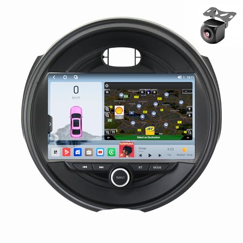 Android 14 Autoradio für BMW Mini F55 F56 F60 NBT 2014 2015 2016 2017-2019 GPS Navigation 9 Zoll Kapazitiver Touchscreen Auto Stereo Mit Lüfter SWC WiFi RDS Carplay Android Auto (M800S 8core 8+256G) Android 14 Autoradio für BMW Mini F55 F56 F60 NBT 2014 2015 2016 2017-2019 GPS Navigation 9 Zoll Kapazitiver Touchscreen Auto Stereo Mit Lüfter SWC WiFi RDS Carplay Android Auto (M800S 8core 8+256G) von YDLXYWL