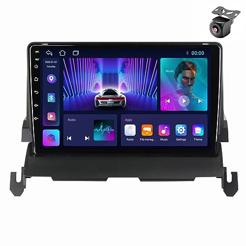 Android 14 Autoradio für Dodge Journey 2009 2010 2011 2012 GPS Navigation 9 Zoll Kapazitiver Touchscreen Auto Stereo Mit Lüfter Radio SWC FM RDS BT5.0 4G Carplay Android Auto (M100CP 4core 1+32G) von YDLXYWL