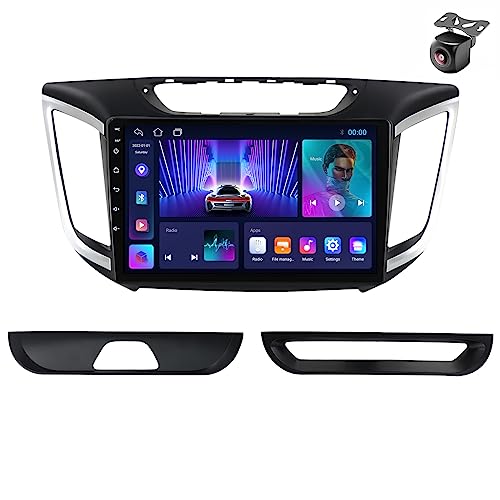 Android 14 Autoradio für Hyundai Creta IX25 2015-2020 GPS Navigation 9 Zoll Kapazitiver Touchscreen Auto Stereo Mit Multimedia-Player Car Radio FM SWC RDS Carplay Android Auto (M150CP 4core 2+32G) von YDLXYWL