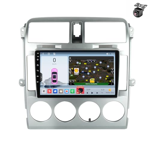 Android 14 Autoradio für Kia Carnival UP GQ 2002 2003 2004 2005 2006 GPS Navigation 9 Zoll Kapazitiver Touchscreen Auto Stereo Mit Lüfter WiFi SWC FM RDS Carplay Android Auto (M400S 8core 4+64G) von YDLXYWL