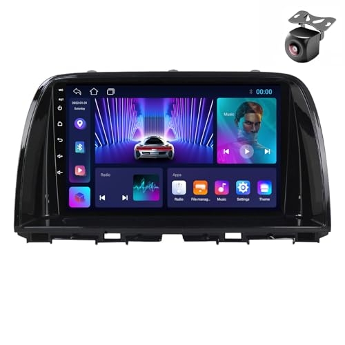 Android 14 Autoradio für Mazda CX5 CX-5 CX 5 2012 2013 2014 2015 GPS Navigation 9 Zoll Kapazitiver Touchscreen Auto Stereo Mit Lüfter Radio SWC FM RDS BT5.0 Carplay Android Auto (M150CP 4core 2+32G) von YDLXYWL