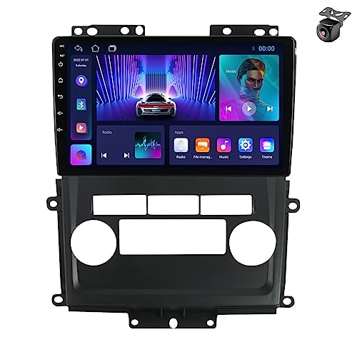 Android 14 Autoradio für Nissan Frontier Xterra 2009 2010 2011 2012 GPS Navigation 9 Zoll Kapazitiver Touchscreen Auto Stereo Mit Multimedia-Player RDS SWC Carplay Android Auto (M100CP 4core 1+32G) von YDLXYWL