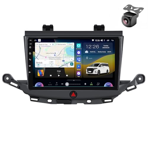 Android 14 Autoradio für Opel GrandLand X Astra K 2015 2016 2017 2018-2021 GPS Navigation 9 Zoll Kapazitiver Touchscreen Auto Stereo Mit Lüfter SWC FM RDS Carplay Android Auto (M500S 8core 4+64G) von YDLXYWL