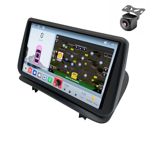 Android 14 Autoradio für Renault Clio 3 2005 2006 2007 2008 2009-2014 GPS Navigation 9 Zoll Kapazitiver Touchscreen Auto Stereo Mit Radio SWC FM RDS 5G WiFi Carplay Android Auto (M800S 8core 8+256G) von YDLXYWL