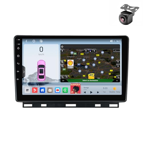 Android 14 Autoradio für Renault Clio V 5 Lutecia 2019 2020 2021 GPS Navigation 9 Zoll Kapazitiver Touchscreen Auto Stereo Mit Radio SWC FM RDS 4G 5G WiFi Carplay Android Auto (M800S 8core 8+256G) von YDLXYWL