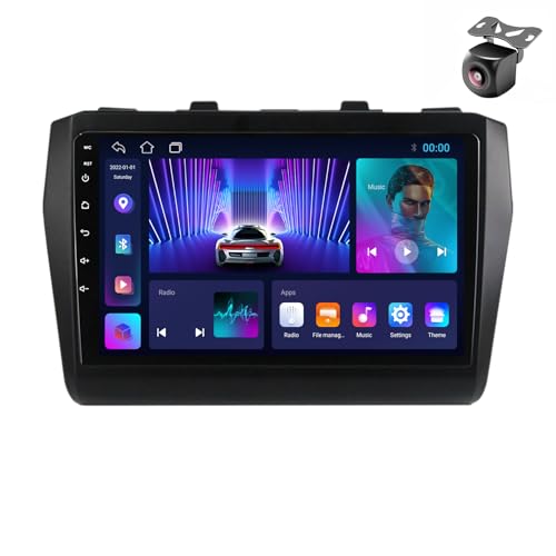 Android 14 Autoradio für Suzuki Swift 5 2016 2017 2018 2019 2020 2021 GPS Navigation 9 Zoll Kapazitiver Touchscreen Auto Stereo Mit Lüfter Radio SWC FM RDS Carplay Android Auto (M100CP 4core 1+32G) von YDLXYWL