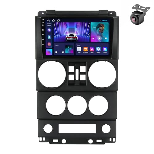 Android 14 autoradio für Jeep Wrangler Unlimited 3 JK 2008 2009 2010 GPS Navigation 9 Zoll Kapazitiver Touchscreen Auto Stereo Mit Lüfter SWC WiFi FM AM RDS Carplay Android Auto (M100CP 4core 1+32G) Android 14 autoradio für Jeep Wrangler Unlimited 3 JK 2008 2009 2010 GPS Navigation 9 Zoll Kapazitiver Touchscreen Auto Stereo Mit Lüfter SWC WiFi FM AM RDS Carplay Android Auto (M100CP 4core 1+32G) von YDLXYWL