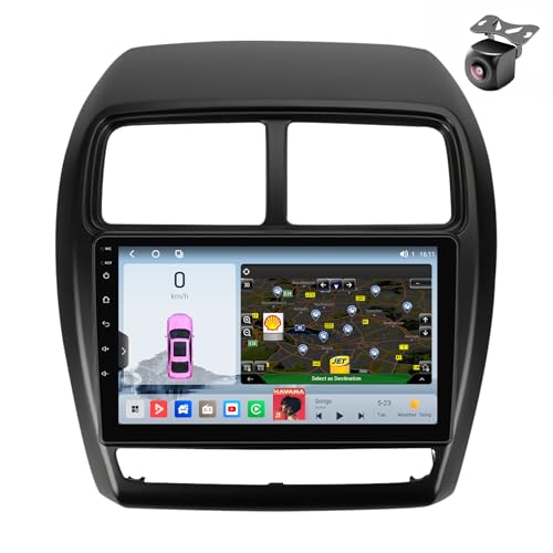 Android 14 autoradio für Mitsubishi ASX 1 2016 2017 2018 2019 2020 2021 2022 GPS Navigation 9 Zoll Kapazitiver Touchscreen Auto Stereo Mit Lüfter SWC RDS Carplay Android Auto (M800S 8core 8+256G) von YDLXYWL