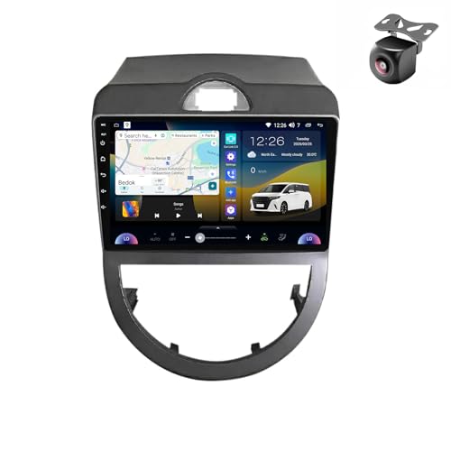 Android14 Autoradio für Kia Soul 1 AM 2008-2010 2011 2012 2013 GPS Navigation 9 Zoll Kapazitiver Touchscreen Auto Stereo Mit Multimedia-Player Car Radio RDS Carplay Android Auto (M600S 8core 6+128G) von YDLXYWL