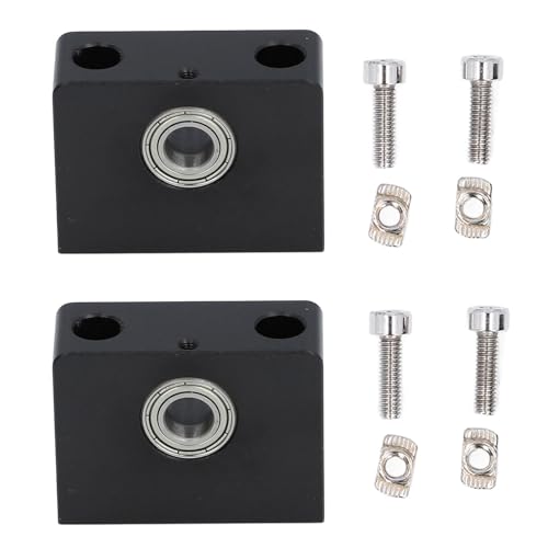 2 PCs Z -Achsen Bleischrank oberem Mount Aluminiumlegierung Z Stablagerhalter für CR10 Serie Z Stabhalterhalter Blei -Lagerhalter für 3D -Drucker von YDRCESMI
