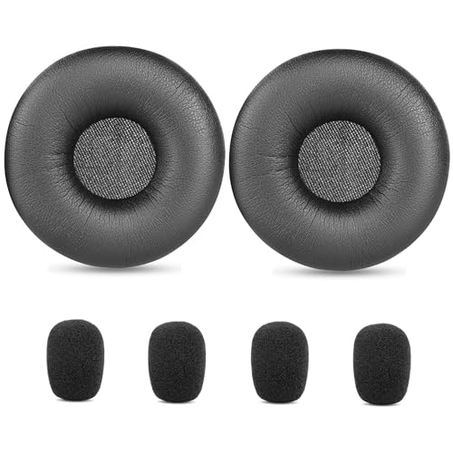 YDYBZB Ersatz-Ohrpolster für Jabra Evolve 65/40/30/20 / Evolve 65UC / 65MS / 40UC / 40MS / 30US / 30II / 20SE / 20UC / 20MS Kopfhörer, Protein-Leder, Geräuschisolierung, Schaumstoff YDYBZB Ersatz-Ohrpolster für Jabra Evolve 65/40/30/20 / Evolve 65UC / 65MS / 40UC / 40MS / 30US / 30II / 20SE / 20UC / 20MS Kopfhörer, Protein-Leder, Geräuschisolierung, Schaumstoff von YDYBZB