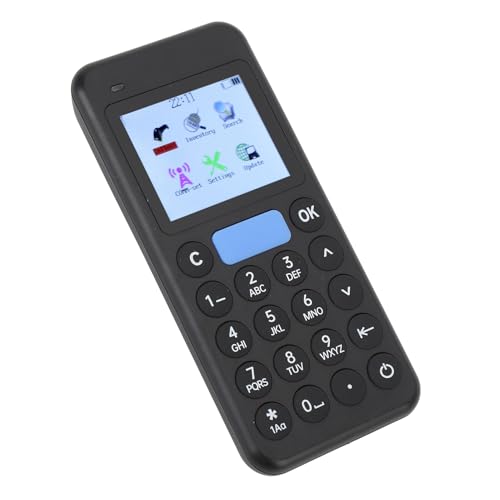 1D 2D Barcode Scanner -Barcode -Scanner mit 2,4 Zoll Bildschirm Handheld QR Leser Tragbarer Inventardatensammler 1500mAh Batterie und 433 Übertragung von YDuupxe