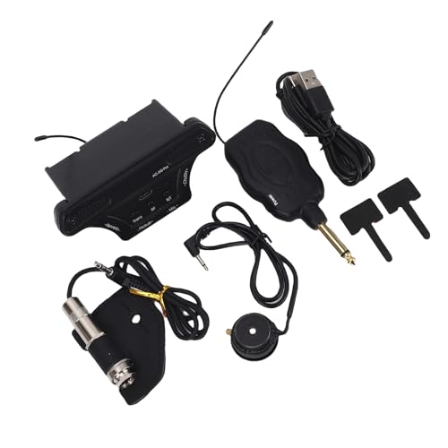 Akustische Gitarren -Pickup -Gitarren Soundhole Pickup Mikrofon UHF Active Vibration Gitarre ABS Material mit DSP Modul Typ C Ladungsanschluss für Vielseitige Musikstile Akustische Gitarren -Pickup -Gitarren Soundhole Pickup Mikrofon UHF Active Vibration Gitarre ABS Material mit DSP Modul Typ C Ladungsanschluss für Vielseitige Musikstile von YDuupxe