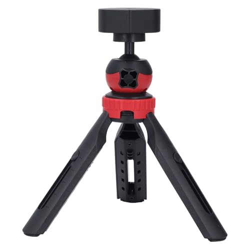 Einstellbarer Stativständer mit Adapter Tragbarer Stativständer für Mini V4 Antenne 360 ​​° Winkelanpassung Aluminiumlegierung Nylonkonstruktion Kompatibel mit Mini -Antenne Easy (Schwarzer Adapter) von YDuupxe
