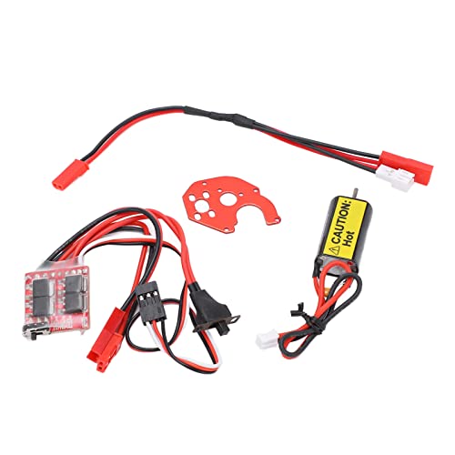 ElectricMotor 66T Gebürstetem Motor mit ESC für Axial SCX24 AXI90081 RC-Auto Leichtes Tragbares Benutzerfreundliches Design für Herausragende Leistung mit Premium-Materialien von YDuupxe